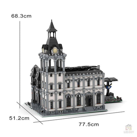 MOC - 37719 Modular Bahnhof - LesDiy - Klemmbausteine