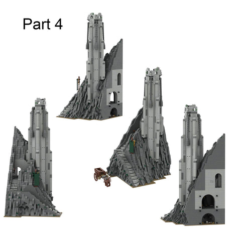 MOC - 38478 USC Helm's Deep Klemmbausteine - LesDiy - Klemmbausteine