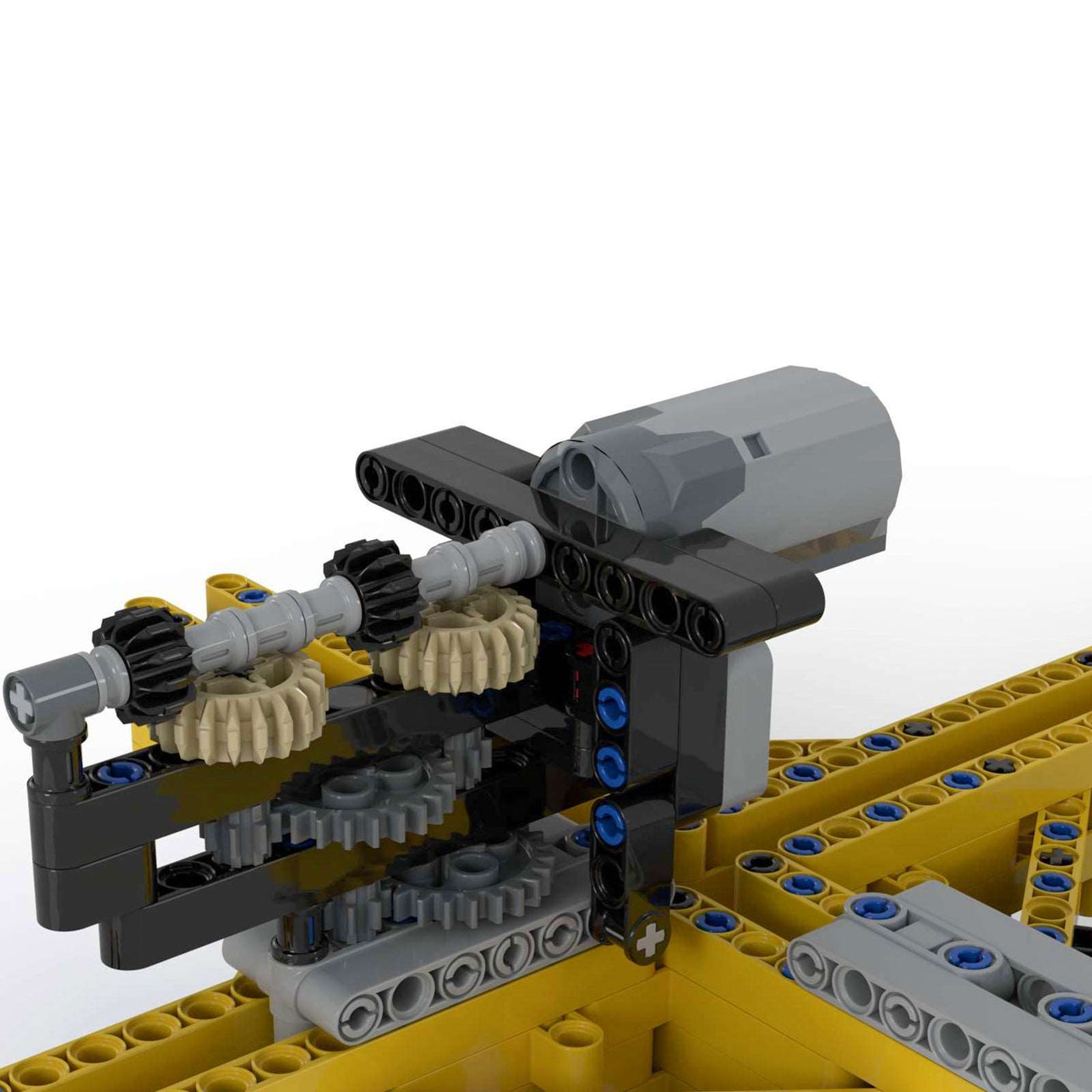 MOC - 41121 Archimedes Trammel – Maschinell nichts tun, motorisiert Klemmbausteine - LesDiy - Klemmbausteine
