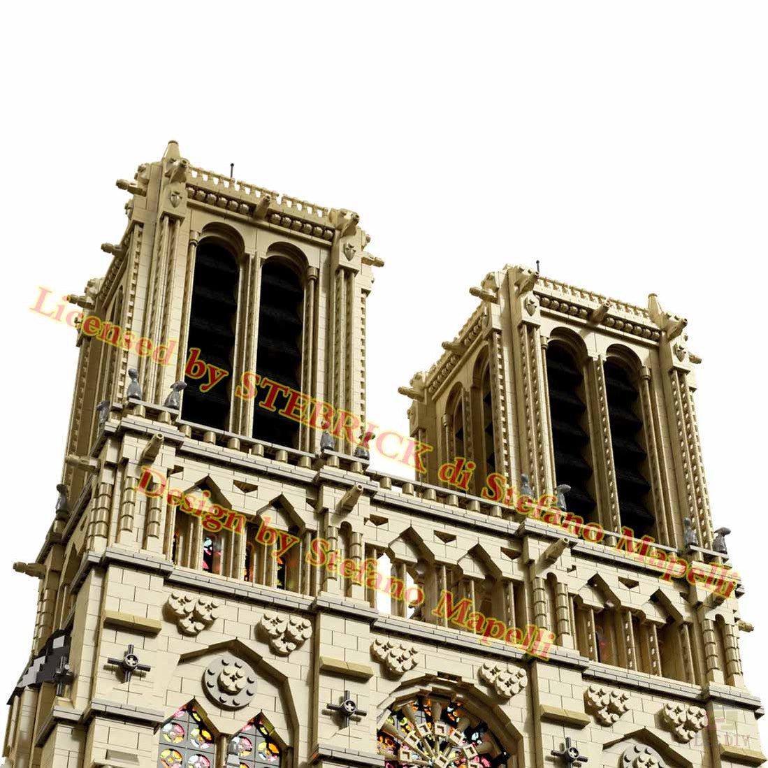 MOC - 43974 Notre Dame de Paris Klemmbausteine - LesDiy - Klemmbausteine