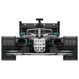 MOC - 44146 Mercedes F1 W10 1:8 Scale Klemmbausteine - LesDiy - Klemmbausteine