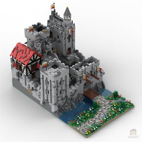 MOC - 45559 Highstone - Festung Klemmbausteine - LesDiy - Klemmbausteine