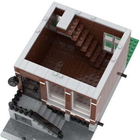 MOC - 46108 Amsterdam Canal House Nr 1 Klemmbausteine - LesDiy - Klemmbausteine
