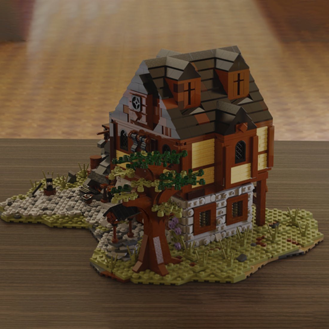MOC - 49666 MOC Medieval Smithy Klemmbausteine - LesDiy - Klemmbausteine