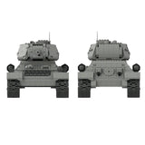 MOC - 53096 T - 34/85 RC - Panzer Klemmbausteine - LesDiy - Klemmbausteine