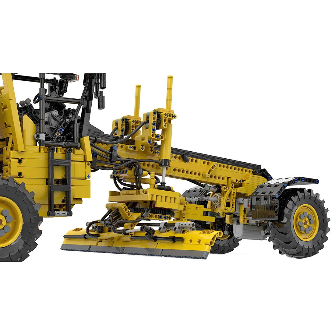 MOC - 54777 Volvo G970 Motor Grader - LesDiy - Klemmbausteine