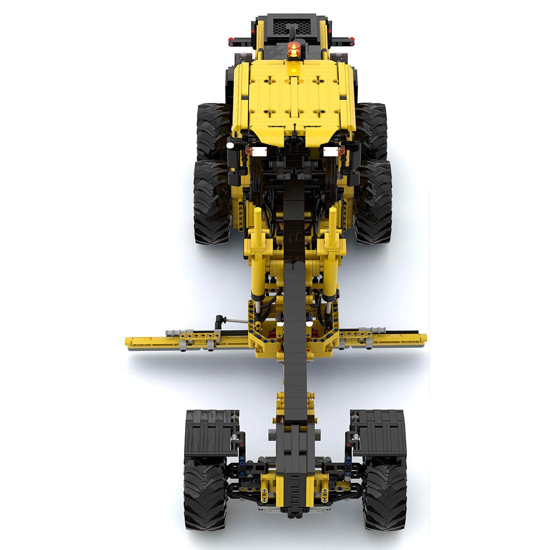 MOC - 54777 Volvo G970 Motor Grader - LesDiy - Klemmbausteine