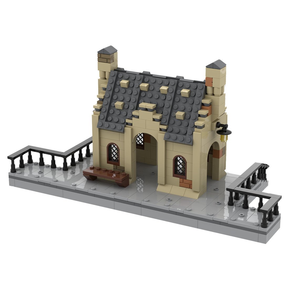 MOC - 55511 Magic Movie Scene Station - LesDiy - Klemmbausteine