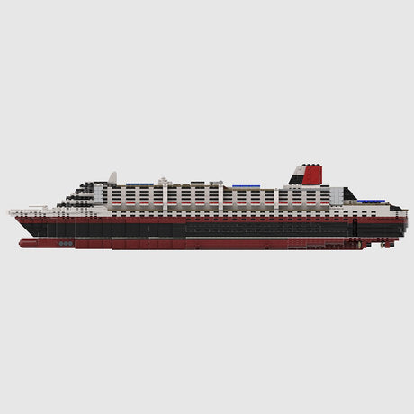 MOC - 55935 MS Poseidon Bausteinboot Klemmbausteine - LesDiy - Klemmbausteine