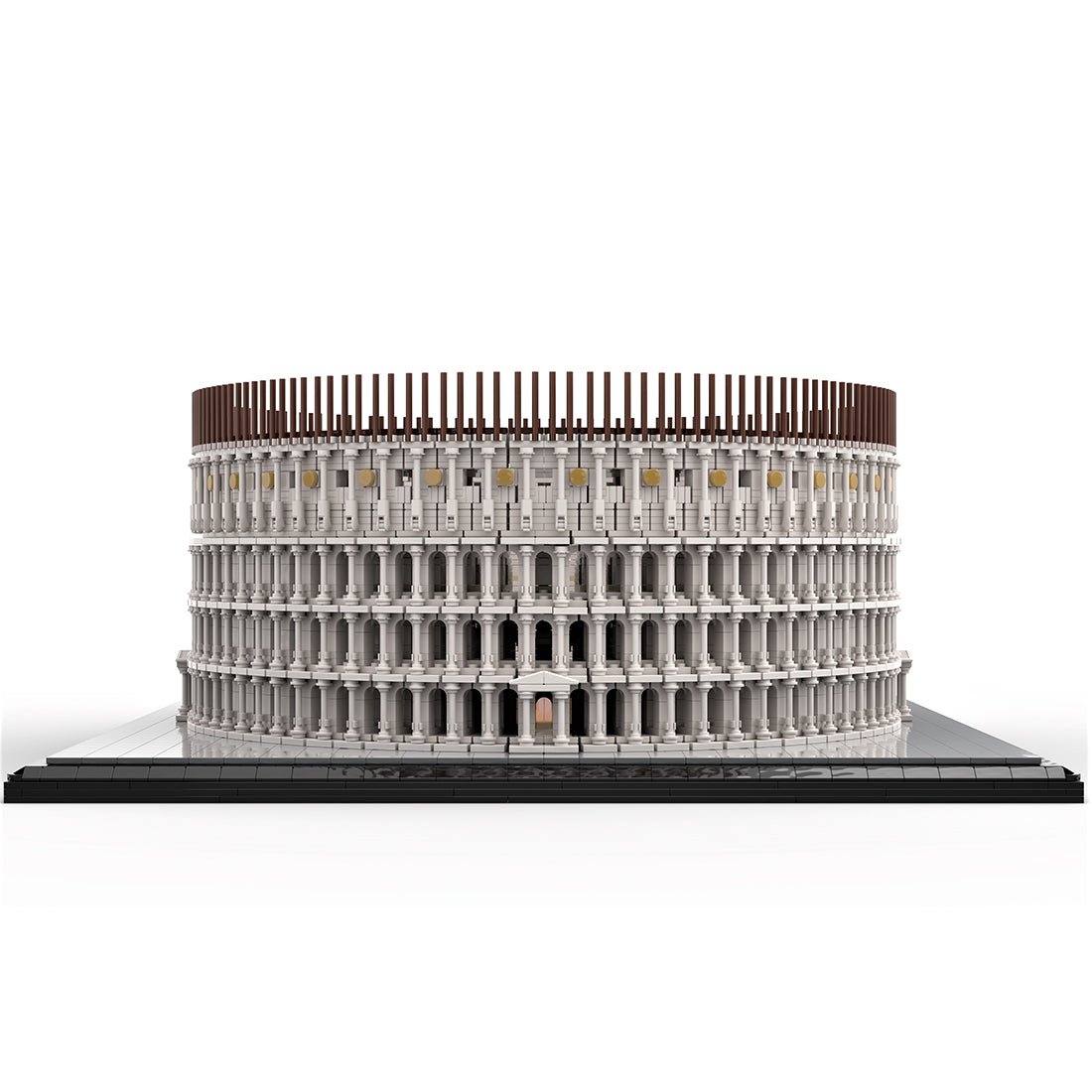 MOC - 58811 The Real Colosseum Klemmbausteine - LesDiy - Klemmbausteine