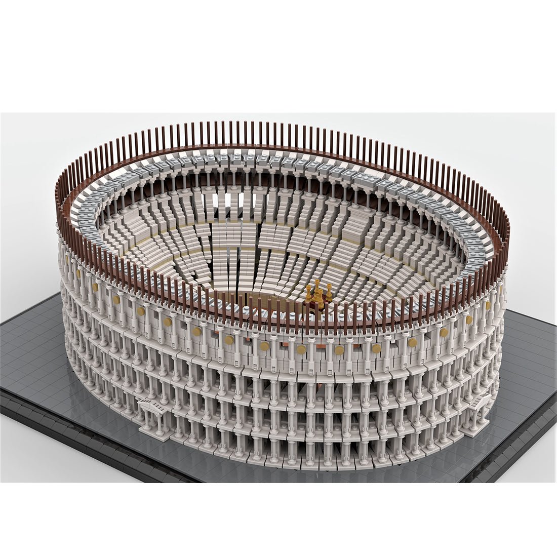 MOC - 58811 The Real Colosseum Klemmbausteine - LesDiy - Klemmbausteine