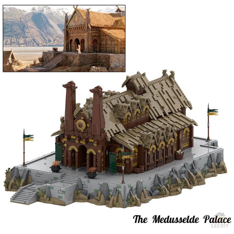 MOC - 62288 The Medusselde Palace Klemmbausteine - LesDiy - Klemmbausteine