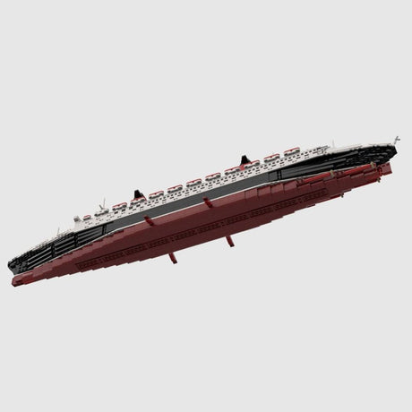 MOC - 62291 SS France Bausteinboot Klemmbausteine - LesDiy - Klemmbausteine