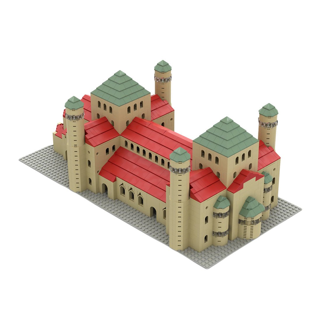 MOC - 63638 St. Michael's Church Klemmbausteine - LesDiy - Klemmbausteine