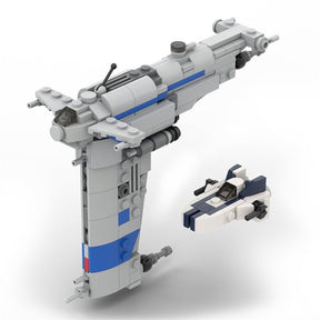 MOC - 66320 Widerstands Bomber - LesDiy - Klemmbausteine