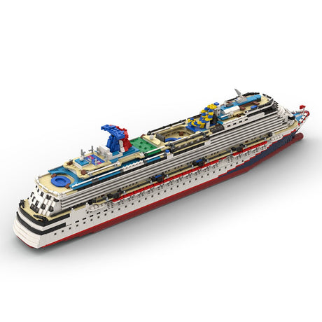 MOC - 67085 Carnival Dream Bausteinboot Klemmbausteine - LesDiy - Klemmbausteine