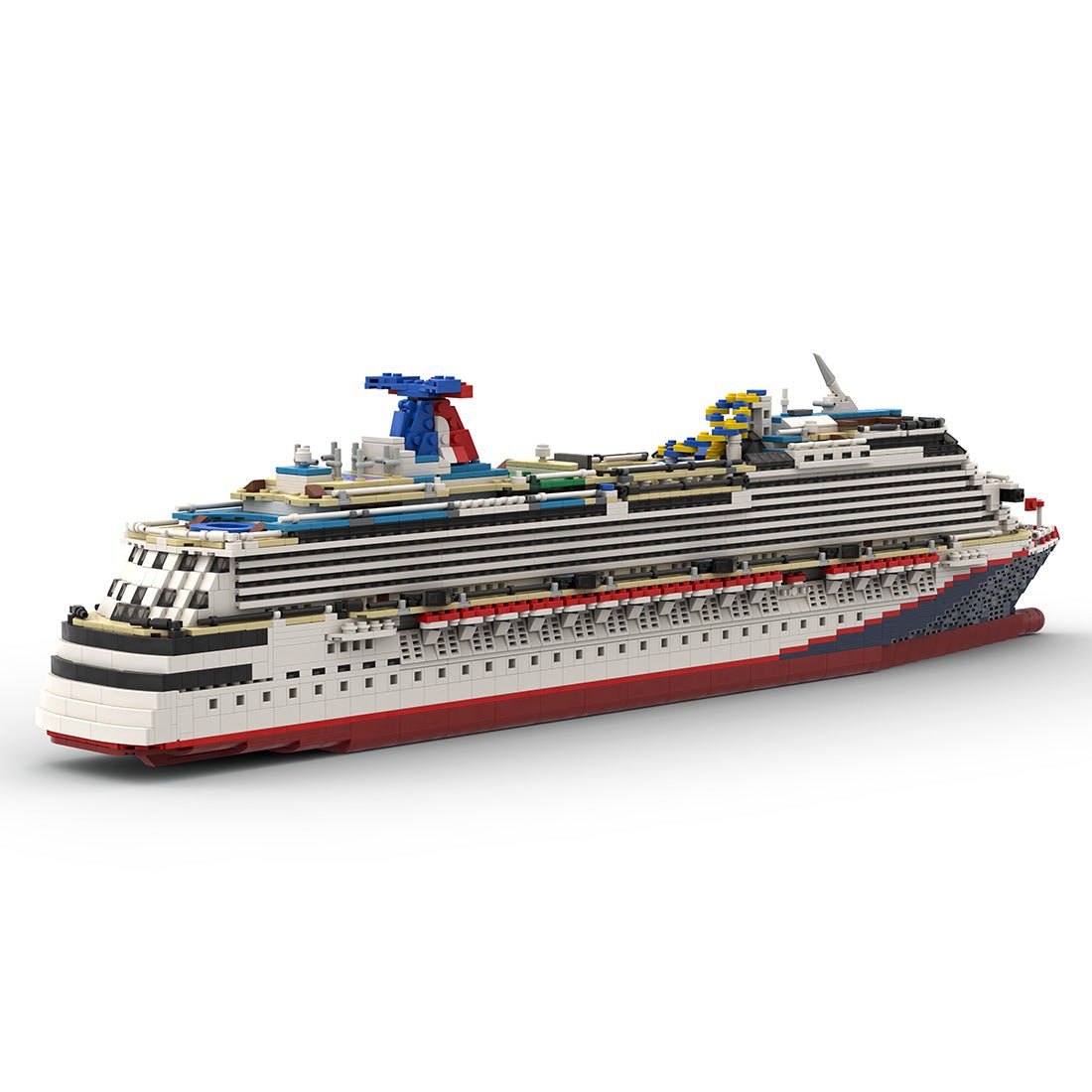 MOC - 67085 Carnival Dream Bausteinboot Klemmbausteine - LesDiy - Klemmbausteine