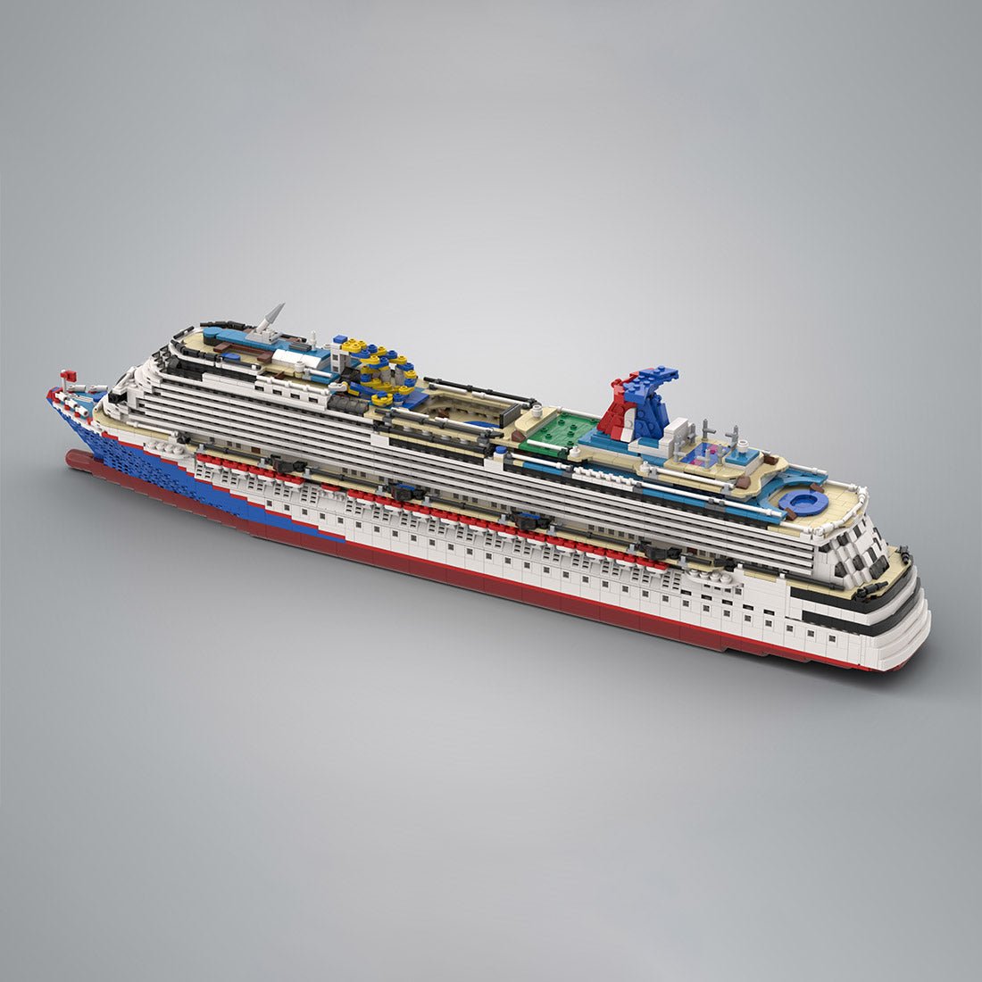 MOC - 67085 & MOC - 174910 1/400 Scale Carnival Dream Klemmbausteine - LesDiy - Klemmbausteine