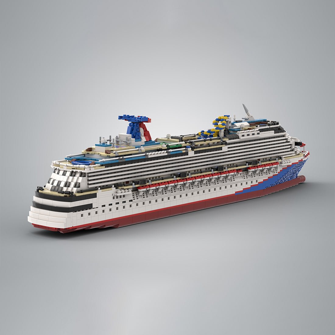 MOC - 67085 & MOC - 174910 1/400 Scale Carnival Dream Klemmbausteine - LesDiy - Klemmbausteine