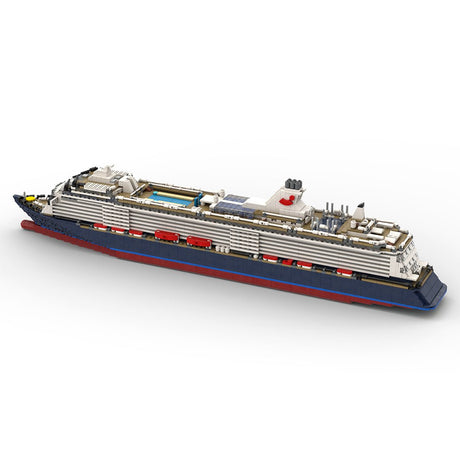 MOC - 68011 Mein Schiff 3 Klemmbausteine - LesDiy - Klemmbausteine