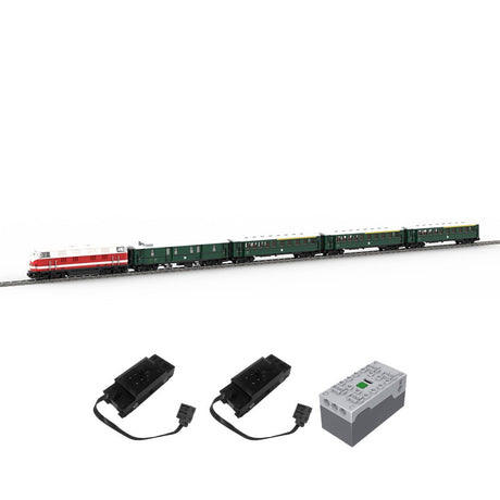 MOC - 68729+MOC - 183352+MOC - 183351 BR118 Train Klemmbuateine - LesDiy - Klemmbausteine