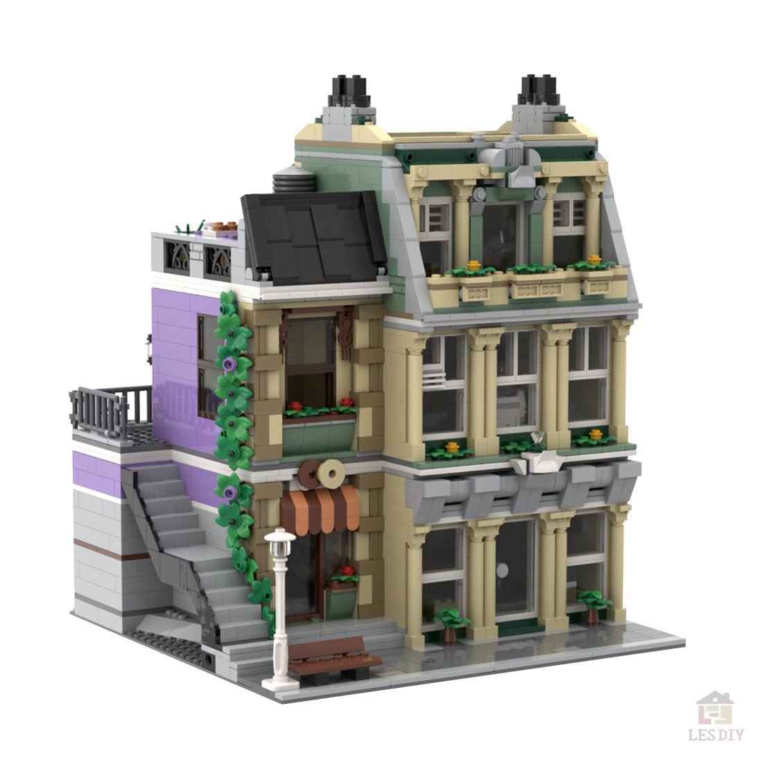 MOC - 72506 Crown Jewel - LesDiy - Klemmbausteine