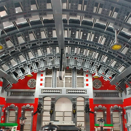 MOC - 72682 Der Bahnhof - LesDiy - Klemmbausteine