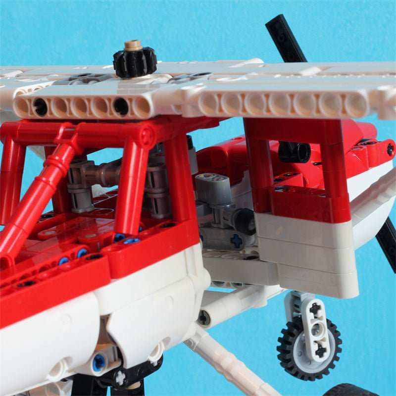 MOC - 7313 GTA Dodo Plane (Cessna 152) - LesDiy - Klemmbausteine