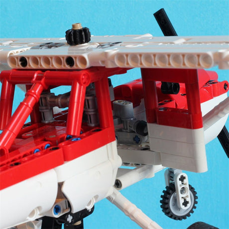 MOC - 7313 GTA Dodo Plane (Cessna 152) - LesDiy - Klemmbausteine