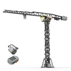MOC - 74206 42055 - E : Tower Crane Klemmbausteine - LesDiy - Klemmbausteine