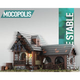 MOC - 76635 MOC Medieval Horse Stable Klemmbausteine - LesDiy - Klemmbausteine