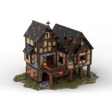 MOC - 76694 MOC Medieval Tavern House Klemmbausteine - LesDiy - Klemmbausteine