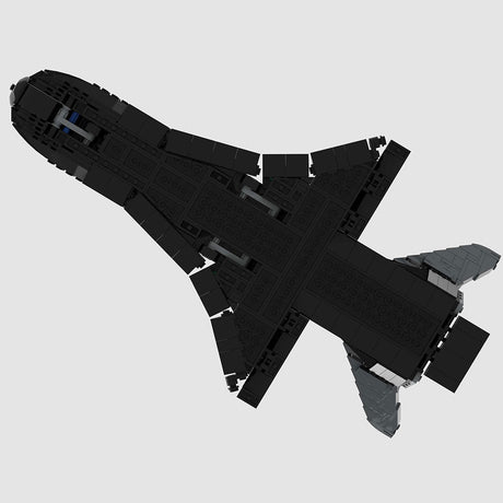 MOC - 77432 X - 37B spaceplane Klemmbausteine - LesDiy - Klemmbausteine