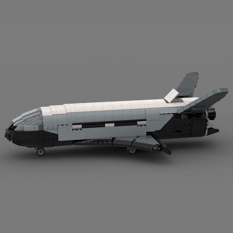 MOC - 77432 X - 37B spaceplane Klemmbausteine - LesDiy - Klemmbausteine