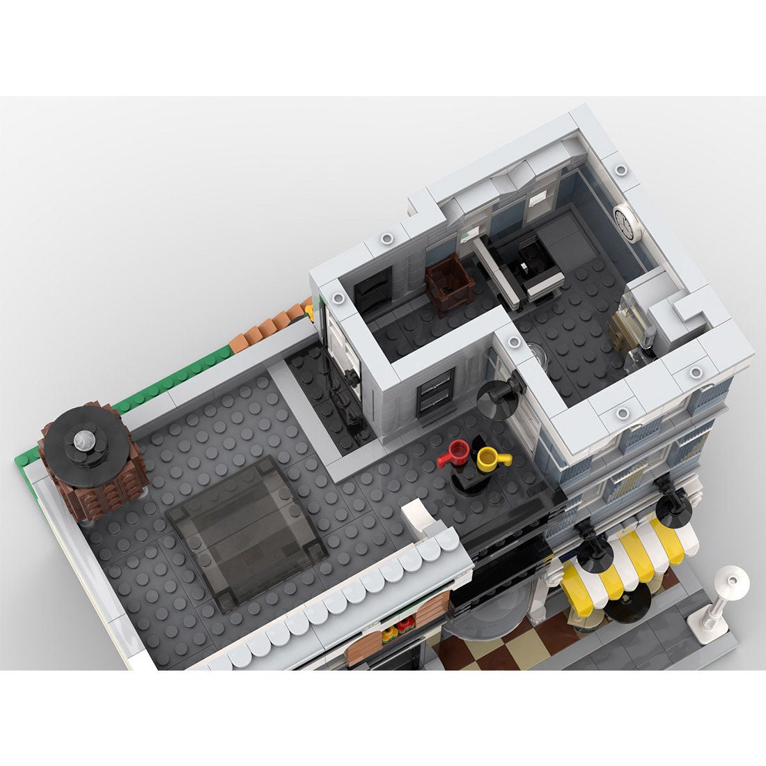 MOC - 77915 Dentist's Office - 10255 Assembly Square Alternative Build Klemmbausteine - LesDiy - Klemmbausteine