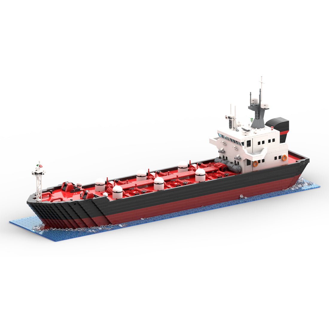 MOC - 77991 Oil Tanker Klemmbausteine - LesDiy - Klemmbausteine