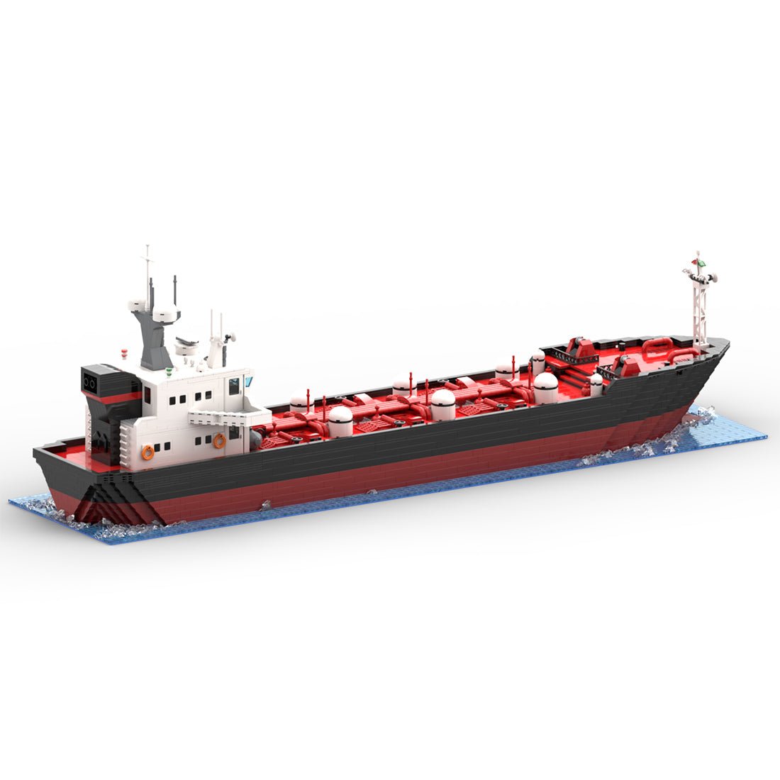 MOC - 77991 Oil Tanker Klemmbausteine - LesDiy - Klemmbausteine