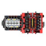 MOC - 79482 GTE Manual 8 Speed Gearbox Klemmbausteine - LesDiy - Klemmbausteine