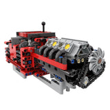 MOC - 79482 GTE Manual 8 Speed Gearbox Klemmbausteine - LesDiy - Klemmbausteine