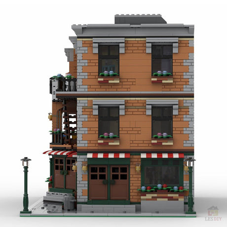 MOC - 79570 Central Perk & Friends Apartment Klemmbausteine - LesDiy - Klemmbausteine