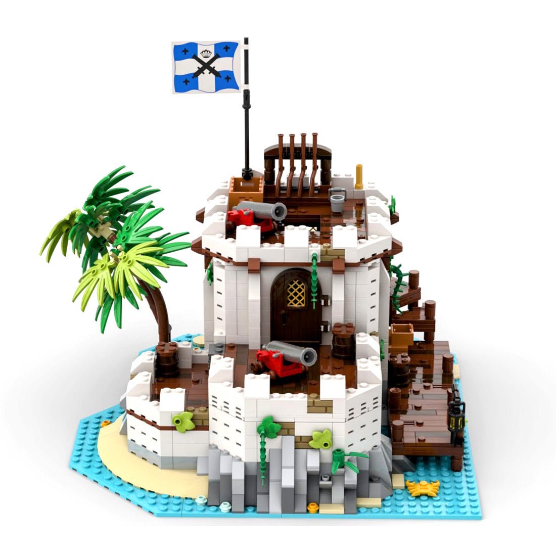 MOC - 79638 Imperialer befestigter Außenposten Klemmbausteine - LesDiy - Klemmbausteine
