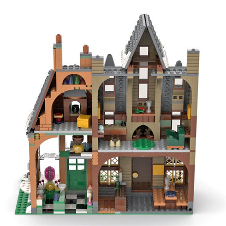 MOC - 80404 Magisches Dorf - LesDiy - Klemmbausteine