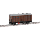 MOC - 81221 Closed Carriage Zug Klemmbausteine - LesDiy - Klemmbausteine