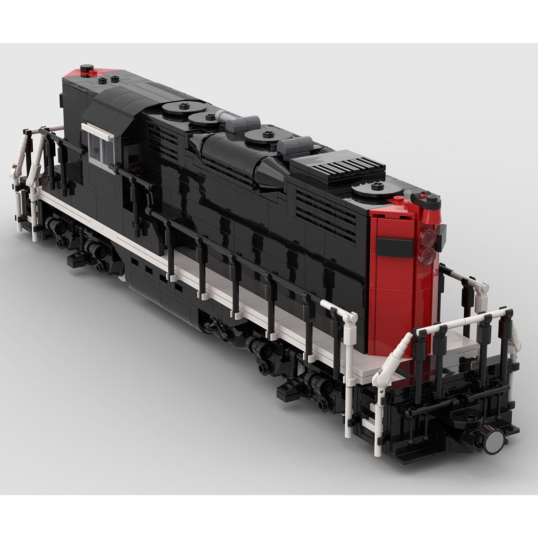 MOC - 81999 Kanadisches GP9 - Zugmodell - LesDiy - Klemmbausteine