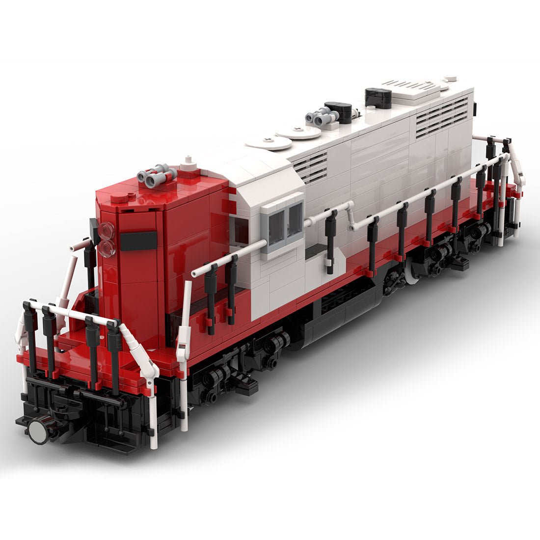 MOC - 83184 GP9 - Zug der SOO - Linie Klemmbausteine - LesDiy - Klemmbausteine