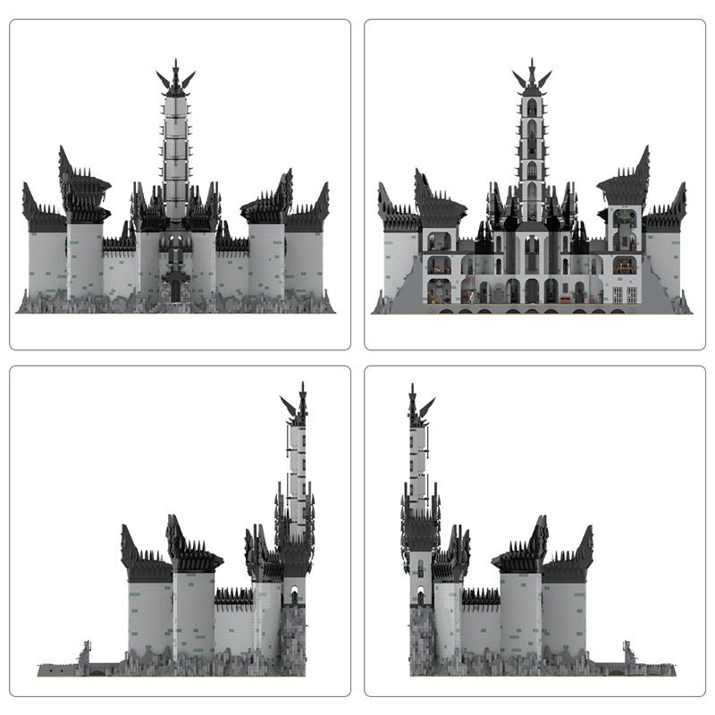 MOC - 84124 UCS Minas Morgul Klemmbausteine - LesDiy - Klemmbausteine