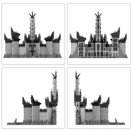 MOC - 84124 UCS Minas Morgul Klemmbausteine - LesDiy - Klemmbausteine