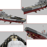 MOC - 84840 Bismarck - Kreuzer - Schlachtschiff Klemmbausteine - LesDiy - Klemmbausteine
