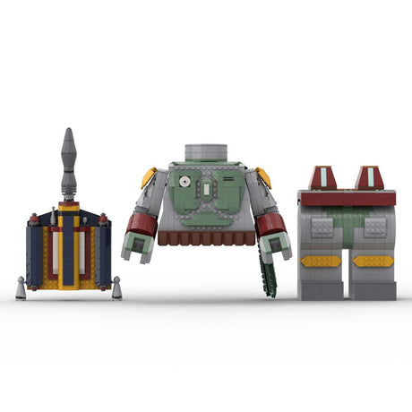 MOC - 85873 Boba Fett - LesDiy - Klemmbausteine