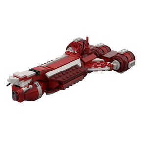 MOC - 86851 Republic Cruiser Klemmbausteine - LesDiy - Klemmbausteine